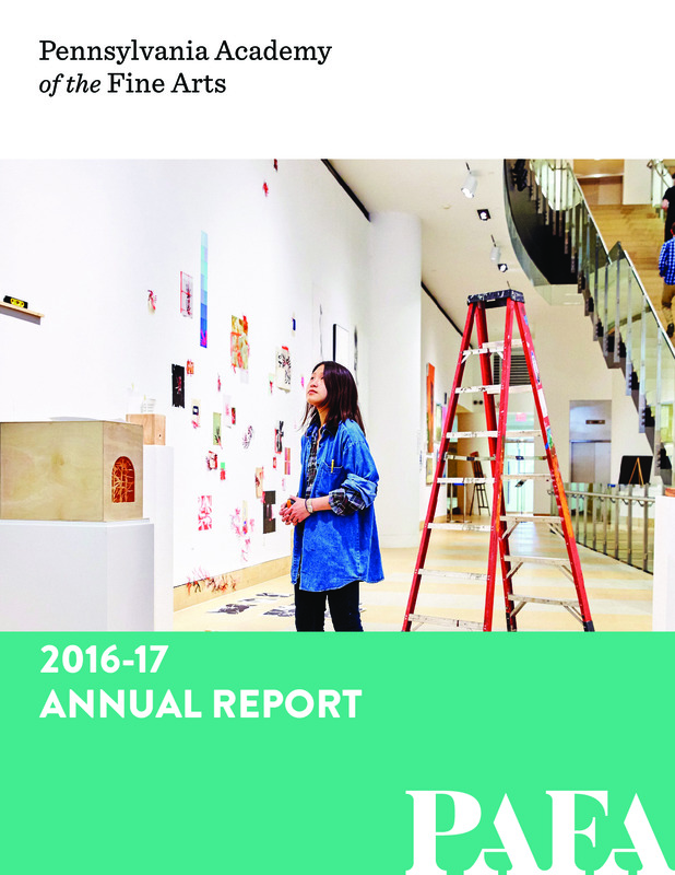 211th Annual Report for the Pennsylvania Academy of the Fine Arts · PAFA Digital Archives · PAFAs Digital Archives photo image